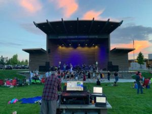 Photo of Hapo Stage from fromt of house Position for Hapo's 2019 Live @ 5 kick off show.

Summer in the Concert Industry
summers-in-full-swing