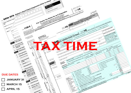 Tax Forms for tax season