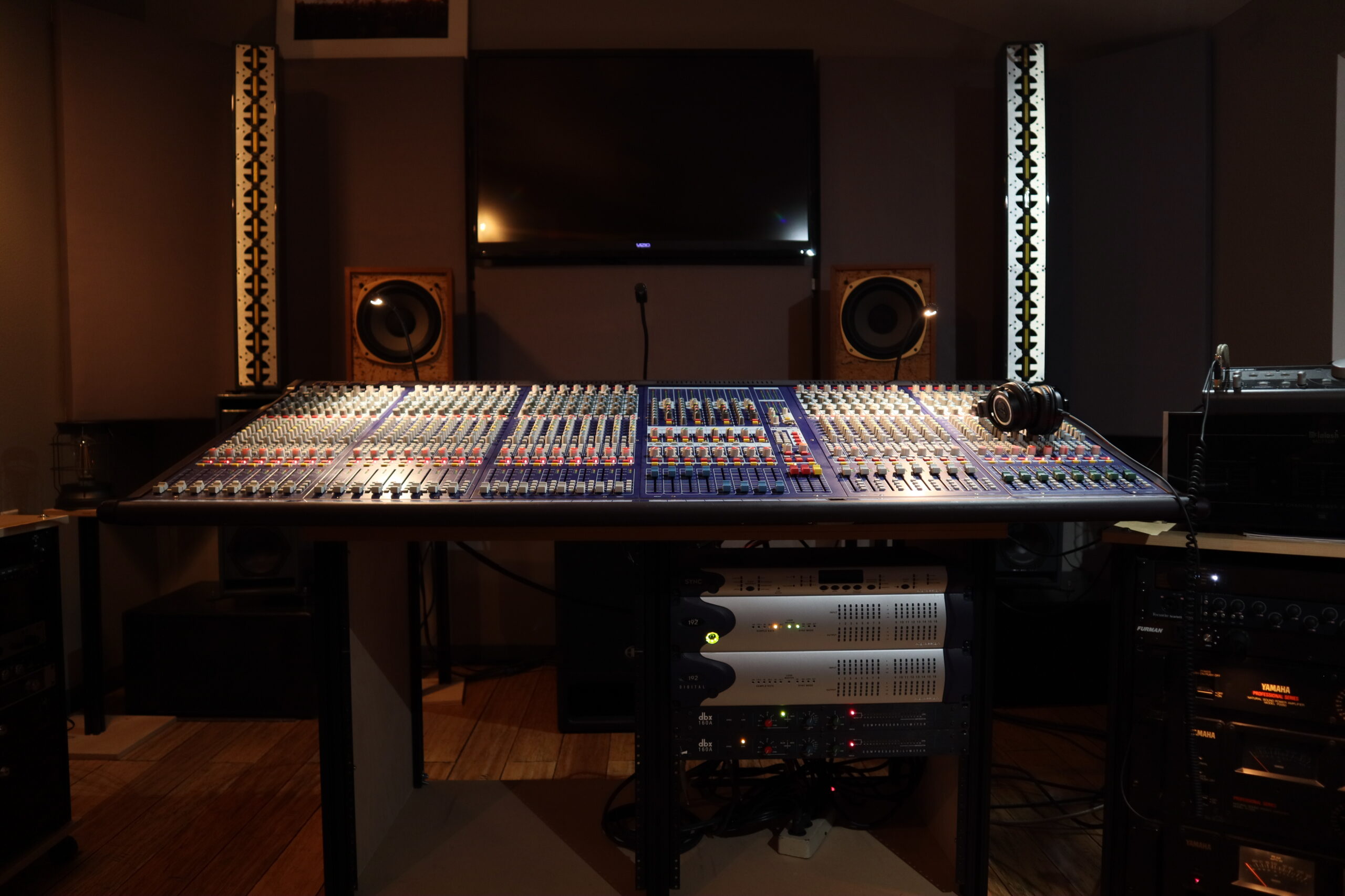 Midas Verona Mixing Console and Studio Speakers